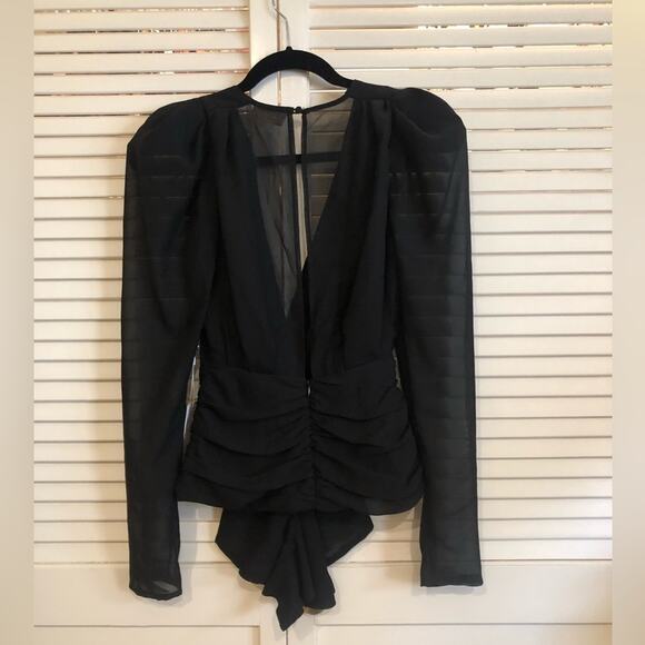 NWT Ronny Kobo Trina Black Top XS - Picture 5 of 9
